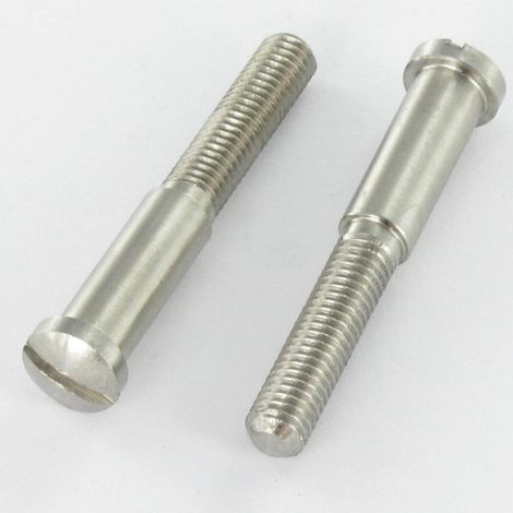 Vis métaux Tête cylindrique TC Fendue Epaulé M5X21 8X40.3 Inox-1 pièce