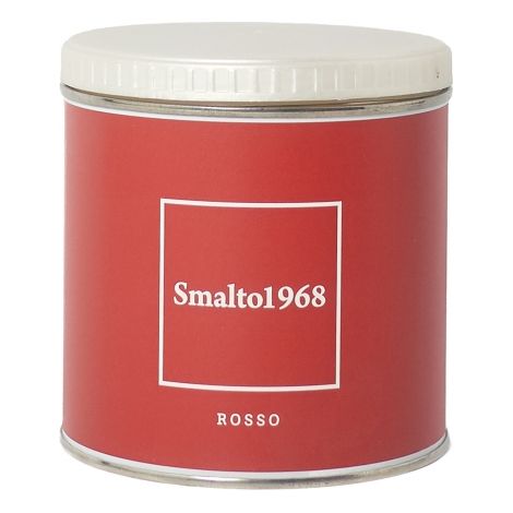 Pittura Shabby Chic Vintage finitura satinata - Smalto 1968 Vernice acrilico ad acqua inodore per Mobili, legno, ferro, piastrelle e supporti difficili 500 ml vari colori Duriplastic  Rosso
