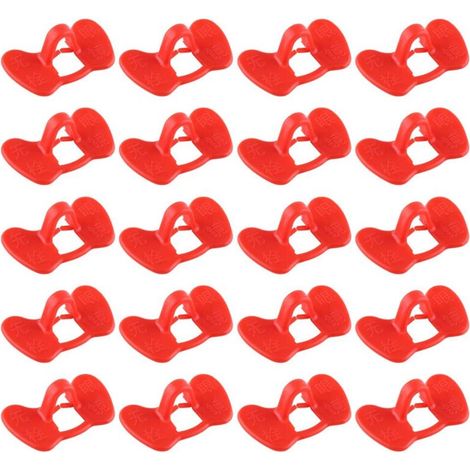 20 Pcs Chicken Eye Glasses No Pin Bolt Chicken Anti-Pecking Glasses Chickens Farming Equipment