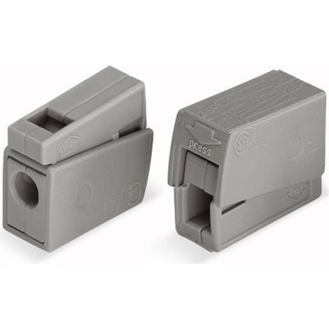 Anschlussklemme' 1-V-Stecker grau Typ 224 Wago WAGO WAG224101