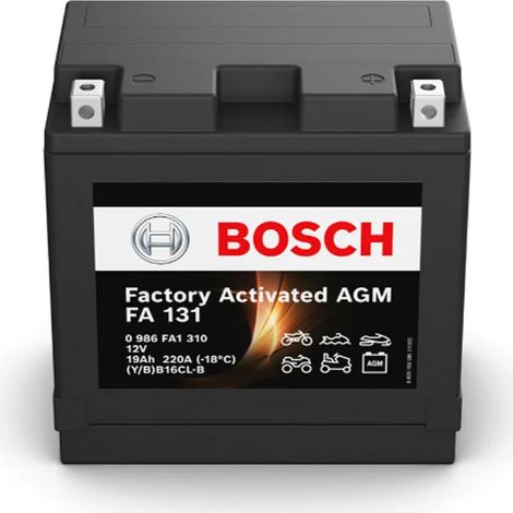 Batería de Moto Bosch FA131 (YB16CL-B) 19Ah 220A 12V (1/5)