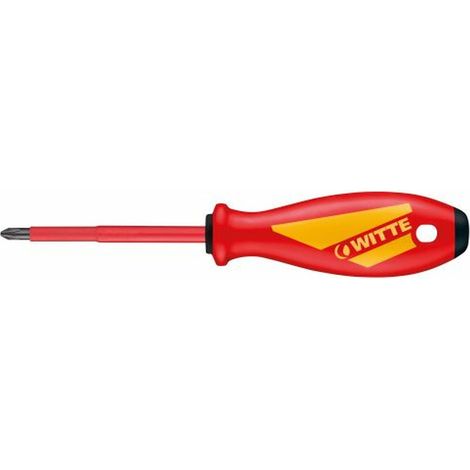 Cacciavite isolato Witte Maxx rosso 150 mm ergonomico (1/2)