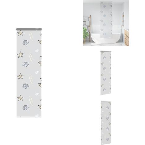 Store enrouleur de douche avec cassette largeur du tissu 76 cm - Store Enrouleur De Douche - Stores Enrouleurs De Douche - Store De Douche - Rideau De Douche Enroulable (1/5)