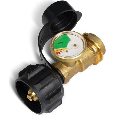 Jauge de niveau de propane 2025 pour réservoirs de 5 à 40 lb, idéale pour camping-cars et caravanes. (1/5)