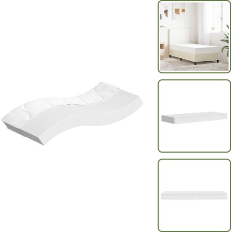 The Living Store Matelas à ressorts bonnell moyen 90x190 cm - Matelas À Ressorts - Matelas Bonnell - Matelas Confortable - Matelas Double Personne - Literie (1/5)