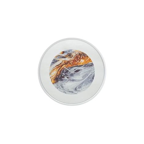 WALL CLOCK MIRROR GREY CM Ø 60X5 (1/5)