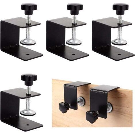 4 Pack Heavy Duty C Shaped Clamps, Universal Clamps for Woodworking, Woodworking, Fixed Repair, Home Improvement (1/4)