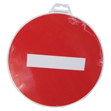 Disque plastique diamètre 30 cm Novap - Sens interdit