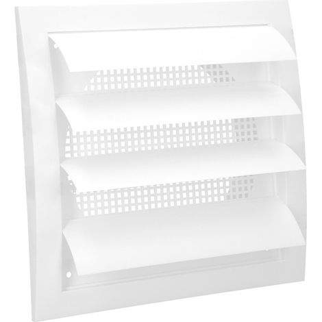 Grille en plastique avec support en maille et lattes mobiles 20x20 cm (1/5)