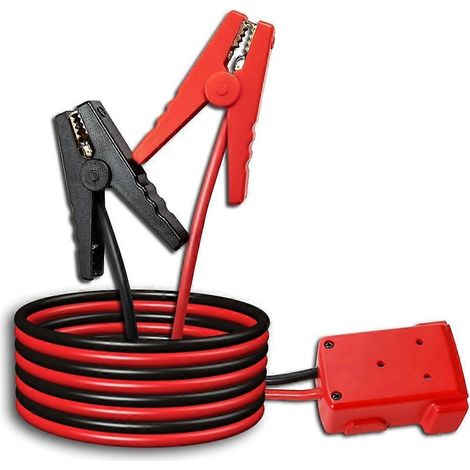 Pinces pour câbles de démarrage pour démarreur de batterie Milwaukee M18 18V (1/5)