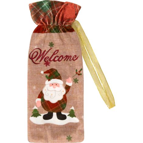 Stoffgeschenktüten 12x33cm 1 Stück. (1/4)