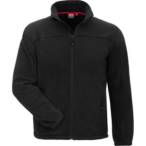 Fleece-Jacke Motion Tex Plus 7040 Schwarz Gr. 4XL (1/3)