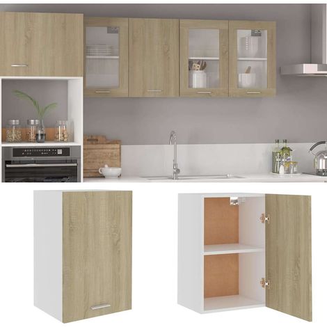 vidaXL Armario colgante "Lyon" roble Sonoma 39,5x31x60 cm madera de ingeniería (1/2)
