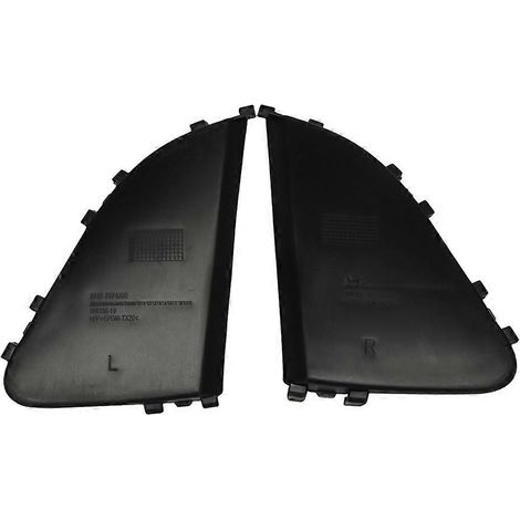 par de rejillas delanteras cerradas laterales izquierda y derecha, de plástico negro, número de pieza 51117374205 y 51117374206, para BMW X1 F48 F49 SAV 2010-2013. (1/5)