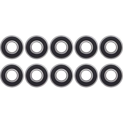 Roulements à billes profonds 6001-2RS (10 pièces) pour pompes de piscine, vélos électriques et moteurs – étanchéité renforcée (1/5)