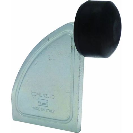 Geschweißter Türstopper – Gummipuffer – Verzinkte Ausführung – Stoßdämpfung – Geräuschreduzierung – 42 mm Durchmesser, 115 mm Höhe – Combi Arialdo