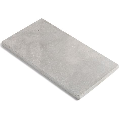 Dessus de marche Pierre de l'Atlas Gris 61x33x3 cm Bord Droit (à l'unité) - RO'MA NATURE