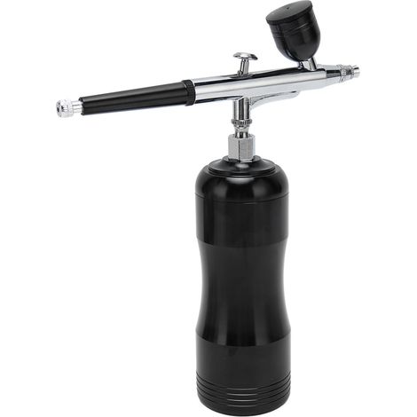 Pistolet à peinture portable et multifonctionnel, rechargeable par USB, stable et idéal pour les tatouages et la décoration DIY. (1/5)