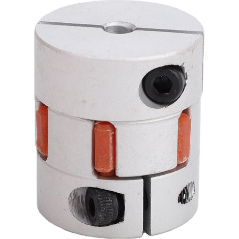 Giunto flessibile a ragno in lega di alluminio a bassa inerzia e coppia elevata per stampanti 3D, router CNC e fresatrici. Diametro esterno: 30 mm, lunghezza: 35 mm, diametro interno: 5 × 16 mm. (1/5)