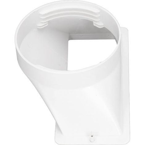 Adattatore universale per tubi flessibili di condizionatori portatili, filettatura destra/sinistra, interfaccia rettangolare da 5 pollici/130 mm (1/5)