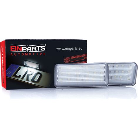 Luces LED para matrícula 6000K blanco frío 12V Canbus para Lexus LX470, Lexus LX570, Toyota Land Cruiser J200, Mark X (1/4)