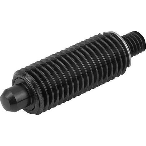 KIPP Arretierbolzen ohne Bund Gr. 2 M12x1,5 Ø 6 Form J mit Gewindezapfen ohne (1/2)