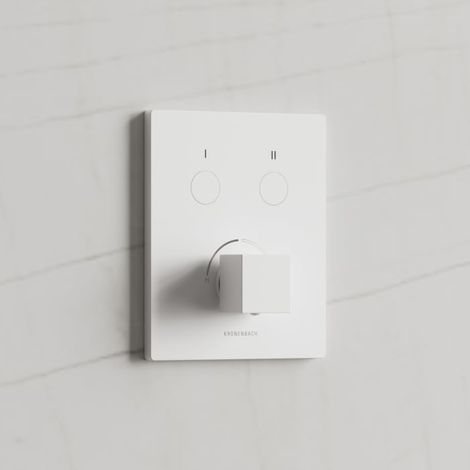 Kronenbach Smart Push Unterputz-Mischer für 2 Verbraucher, eckige Ausführung (1/5)