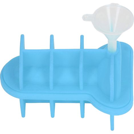 Lustige Silikon-Eiswürfelform, 3D-Eiswürfelform für Erwachsene mit Deckel, lustige Formen, vielseitig einsetzbar, ideal für Partys und Veranstaltungen, blau (1/5)