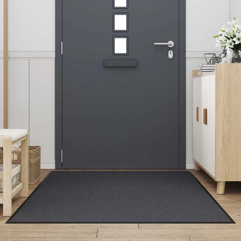 Paillasson,Tapis d'entrée anthracite 115x200 cm CFW722756 (1/5)