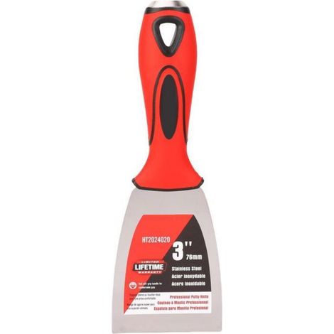 Grattoir À Peinture - Acier Inoxydable 7,6 Cm - Pour Cloisons Sèches Et Mastic - 1 Pièce (1/4)