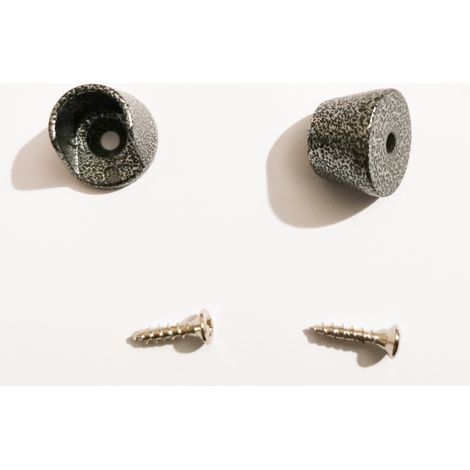 SUPPORTO LATERALE  PER TUBO TONDO DIAM MM 10 FERRO BATTUTO  -  CA 514 --  PZ 2