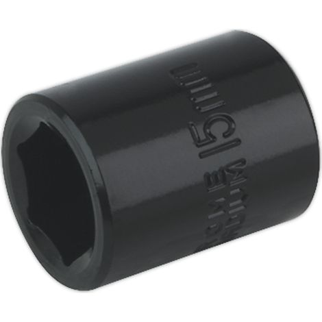Sealey IS3815 Premier Impact Socket 3/8""Sq Drive 15mm (1/2)