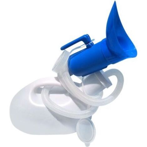 Portable Urinoir Femme Hommes 2000ML, Portable Urinoir Bouteille Avec Couvercle Et Tube, Bouteille D'urine Pour Les Alités Adultes, Urinal De Voyage Voiture Camping (1/5)