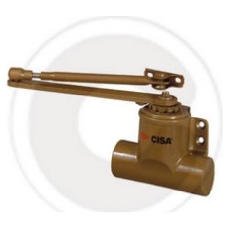 ferme-porte basculant Cisa 60160.04 Gr.4 bras de fermeture de porte poussoir de porte ralenti