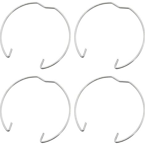 Lot de 36 anneaux à ressort 50mm – Fixation pour spots GU10 MR16 – Fer léger et résistant à la corrosion – Installation facile (1/5)