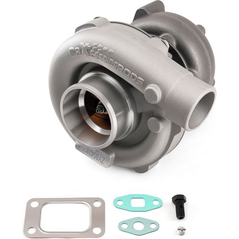 Billet Universal Turbo T3T4 T04E A/R .63 5 Bolts Flange Turbocharger 400+HP 2.5L (1/5)
