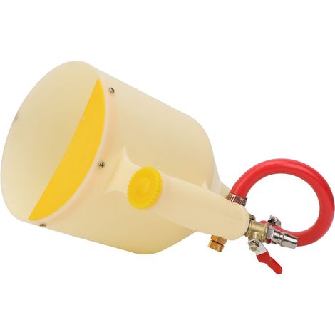 3-Liter-Druckluft-Farbpistole mit verstellbarem 1/4-Zoll-Kunststoffbehälter für Wand- und Baustellenanwendungen (1/5)