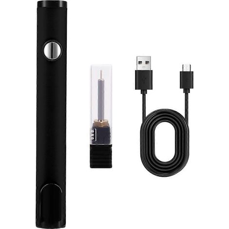 Kit de soudage électrique à fer à souder noir avec cartouche de batterie 510 (1/5)