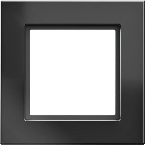 Homematic IP Rahmen IP Glasrahmen – 1-fach, schwarz (1/5)