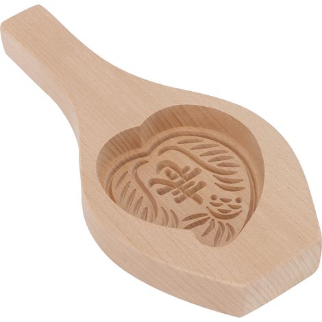 Moule à gâteaux de lune en bois, moule à biscuits et fondant pour gâteaux, outils de décoration de cuisine, pêche (1/5)