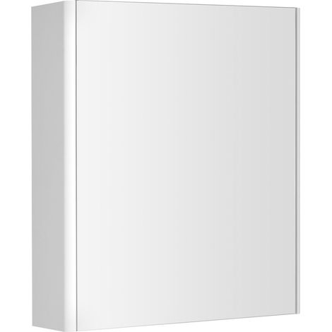 Armoire à miroir DENEB 60x70x18cm, blanc mat (1/4)