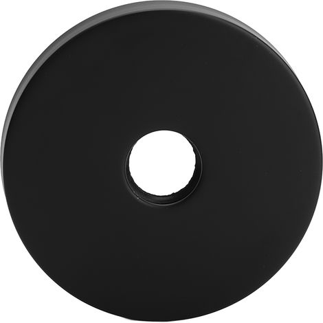 Plaque de douche en acier inoxydable 304, bras de douche large, cache-tuyau noir pour remplacement de tuyau G1/2 pouce, maison.