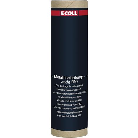 E-COLL Metallbearbeitungswachs Universal-Schmierstifft chlorfrei PRO 300g
