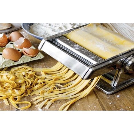 Macchina per pasta fresca sfogliatrice manuale classica tirapasta pasta in casa (1/4)