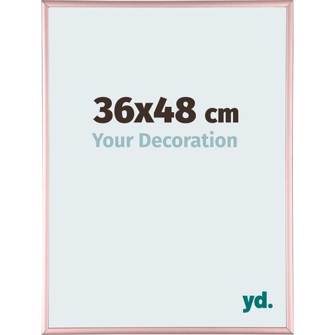 yd. - Cadre photo 36x48 - Cuivre - Aluminium - Kent