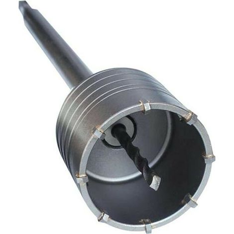 Fresa Muro Carotatrice A Tazza 120 Mm Asta Sds Plus 60cm Prolunga Trapano