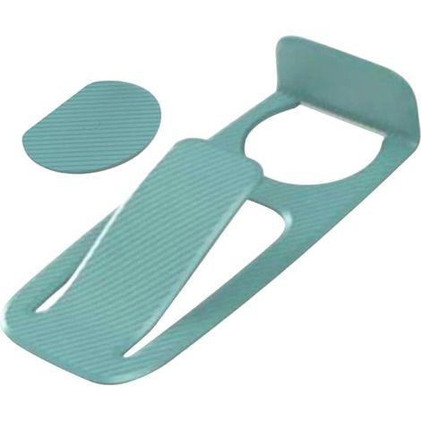 Butée de porte innovante à ressort Maintient de porte en position ouverte Protection de porte multifonction (couleur : Vert) (1/5)