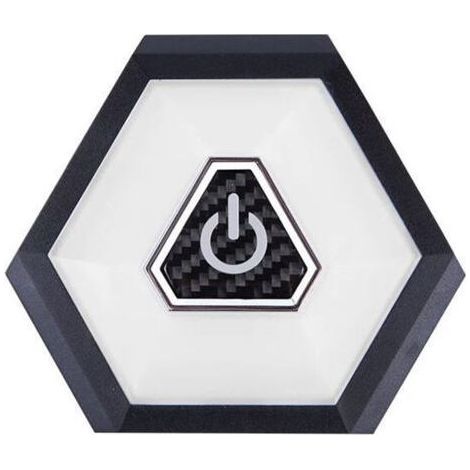 Lampe De Plafond - LED Rechargeable - Pour Intérieur De Voiture Coffre Toit - 10.5x9.2x1.2 Cm - Avec Plaque Magnétique - 1 Unite (1/5)