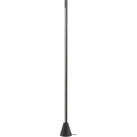 [GEBRAUCHT] B-Ware Lucande Stehleuchte Linija Standlampe LED schwarz Sensor Dimmer 110 cm 17W 3000K (1/2)