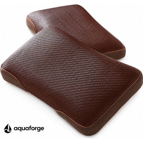 Almofada Cervical Ergonómica Fibra de Poliéster Respirável 35 x 55 x 9 cm (1/5)